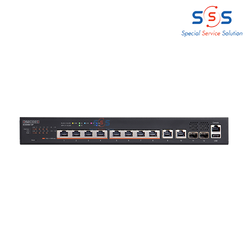 Switch Multi-Gig Ethernet L2+/Lite L3 10G EdgeCore - ECS5500-12P