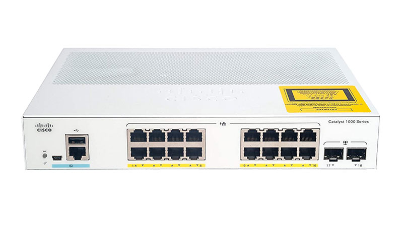 Switch Cisco C1000-16P-E-2G-L